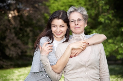 Mutter und Tochter